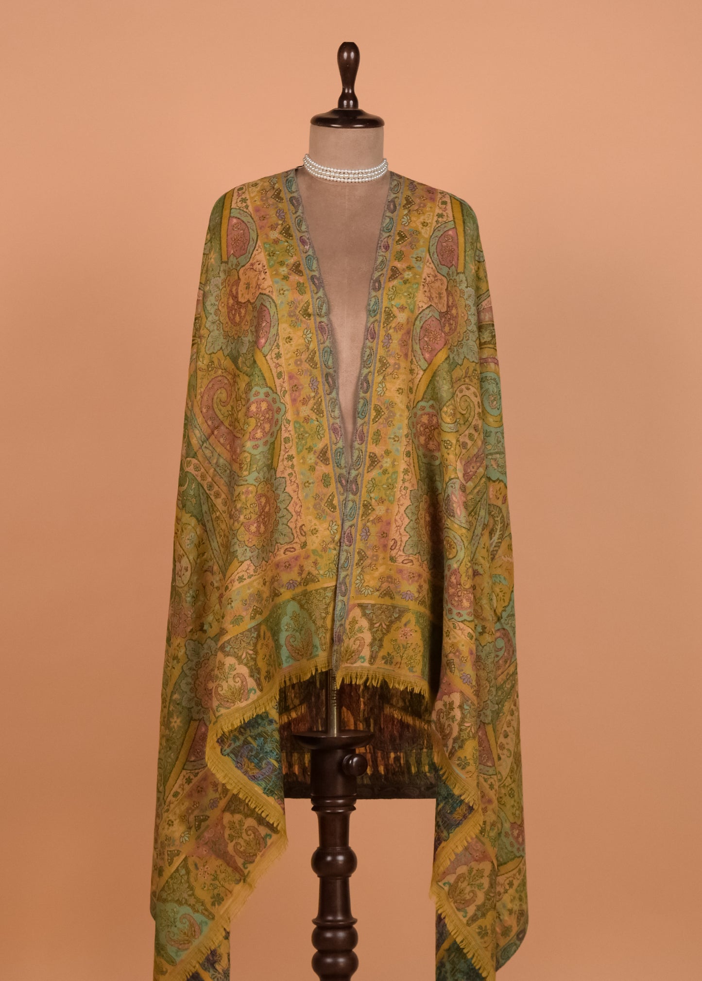 Yellow Pashmina Shawl