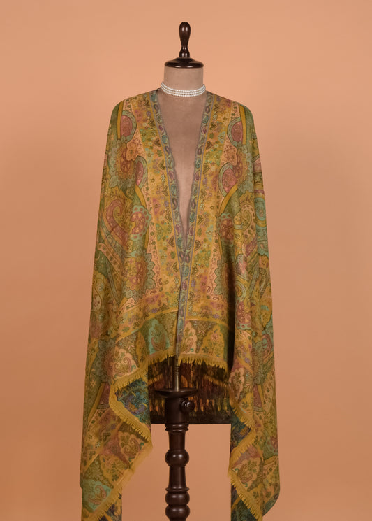Yellow Pashmina Shawl