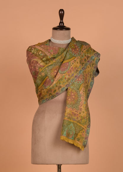 Yellow Pashmina Shawl