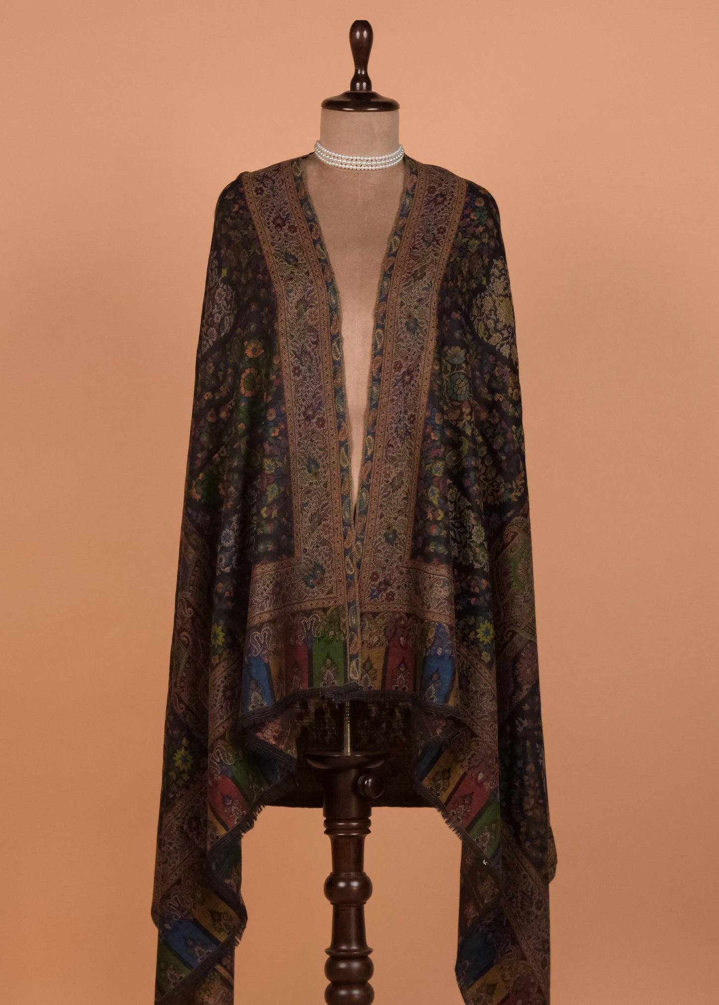 Black Pashmina Shawl