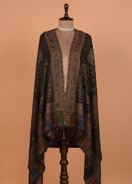 Black Pashmina Shawl