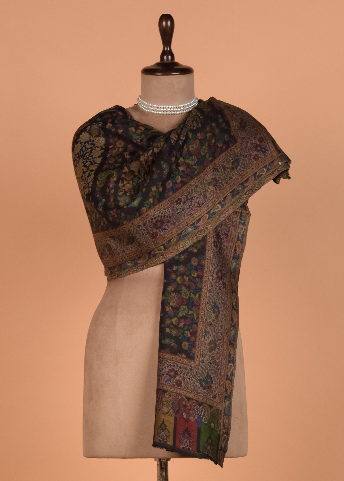 Black Pashmina Shawl