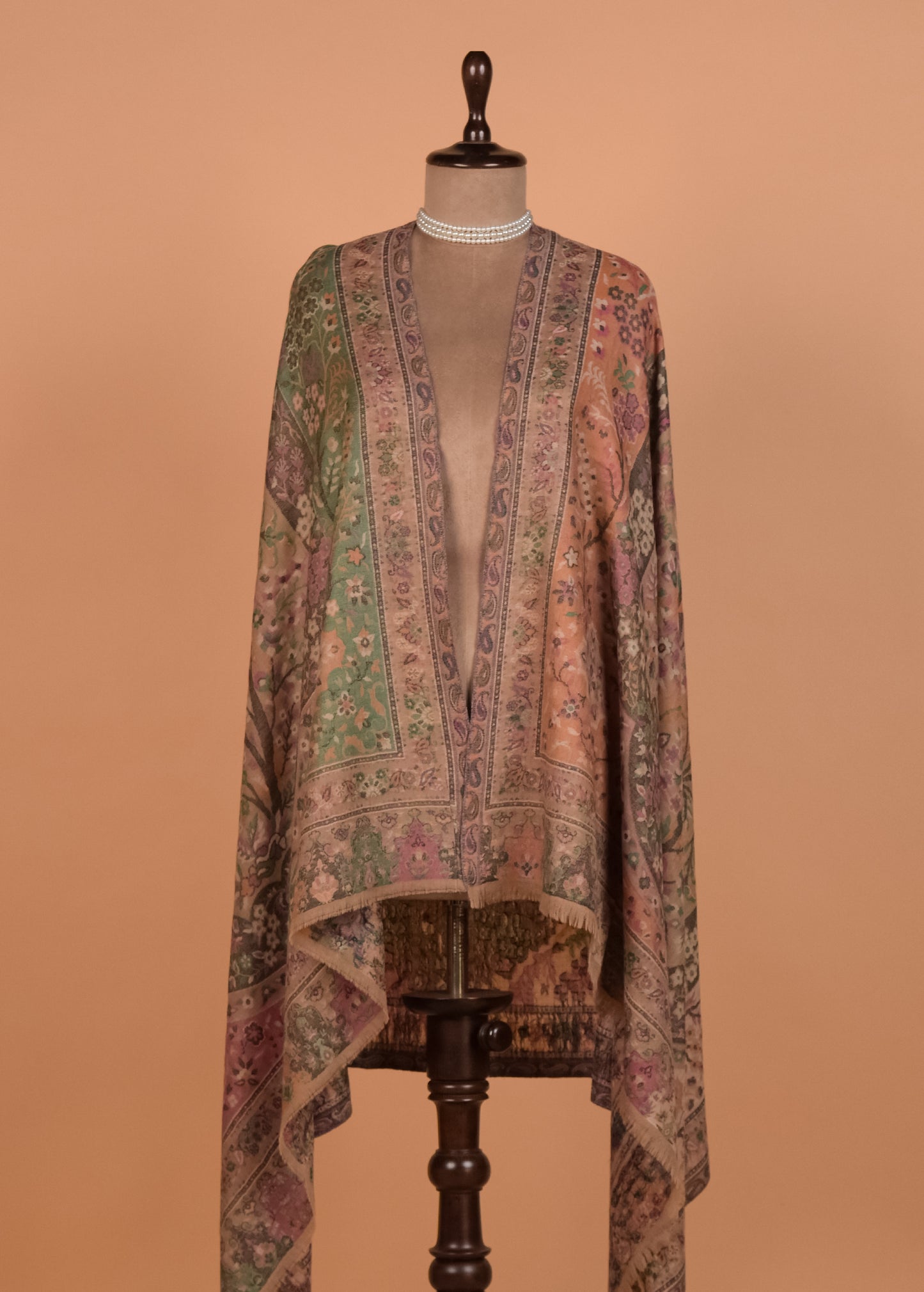 Multicoloured Pashmina Shawl