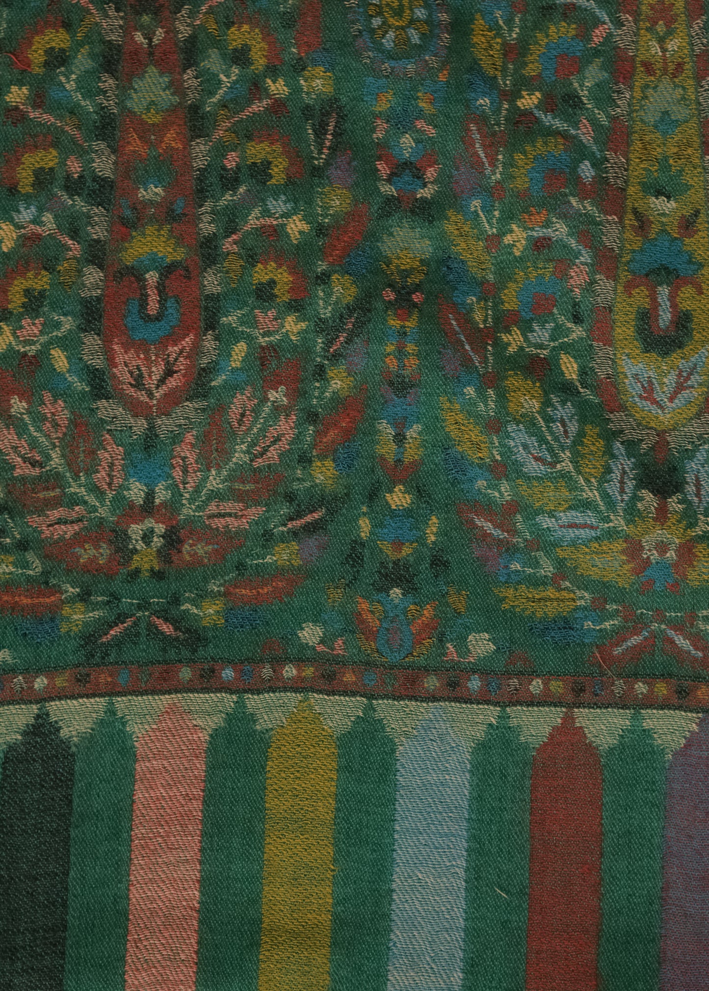 Green Pashmina Shawl