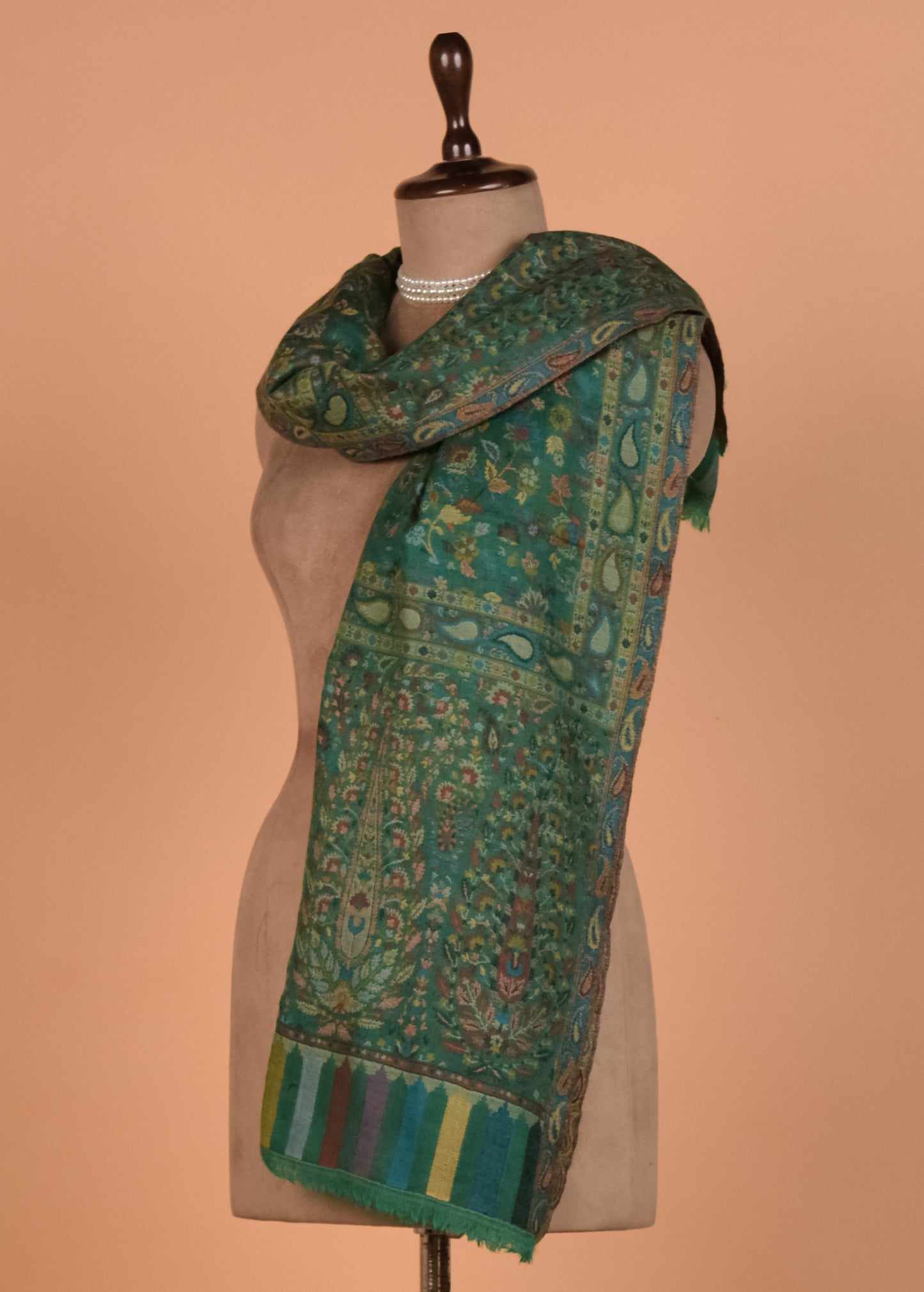 Green Pashmina Shawl