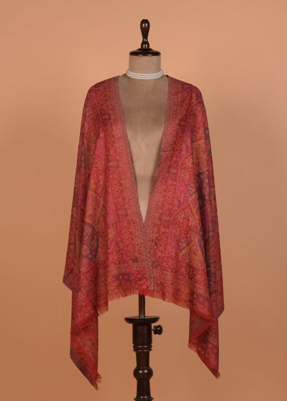 Red Pashmina Shawl