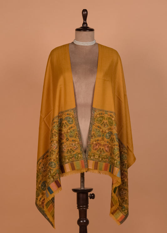 Yellow Pashmina Shawl