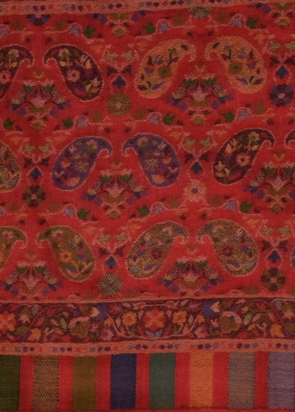 Red Pashmina Shawl