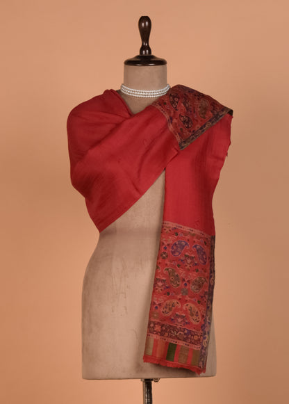 Red Pashmina Shawl