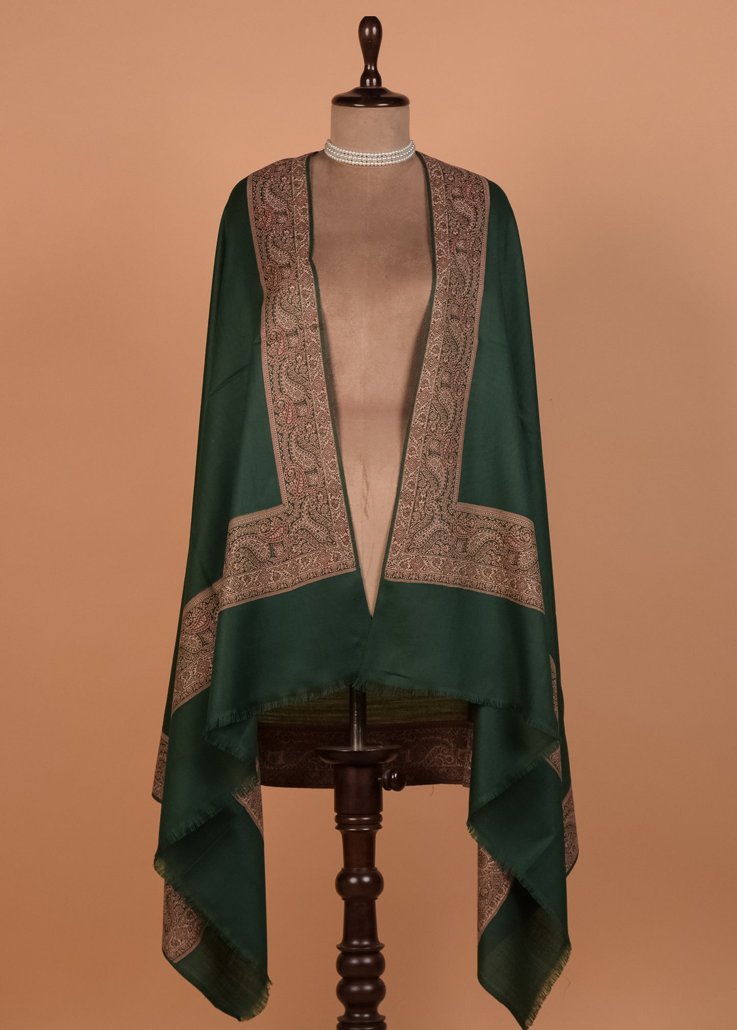 Green Pashmina Shawl