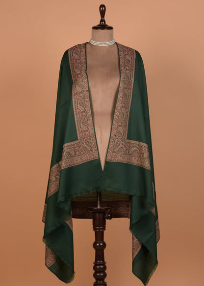 Green Pashmina Shawl
