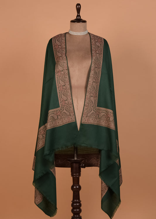 Green Pashmina Shawl