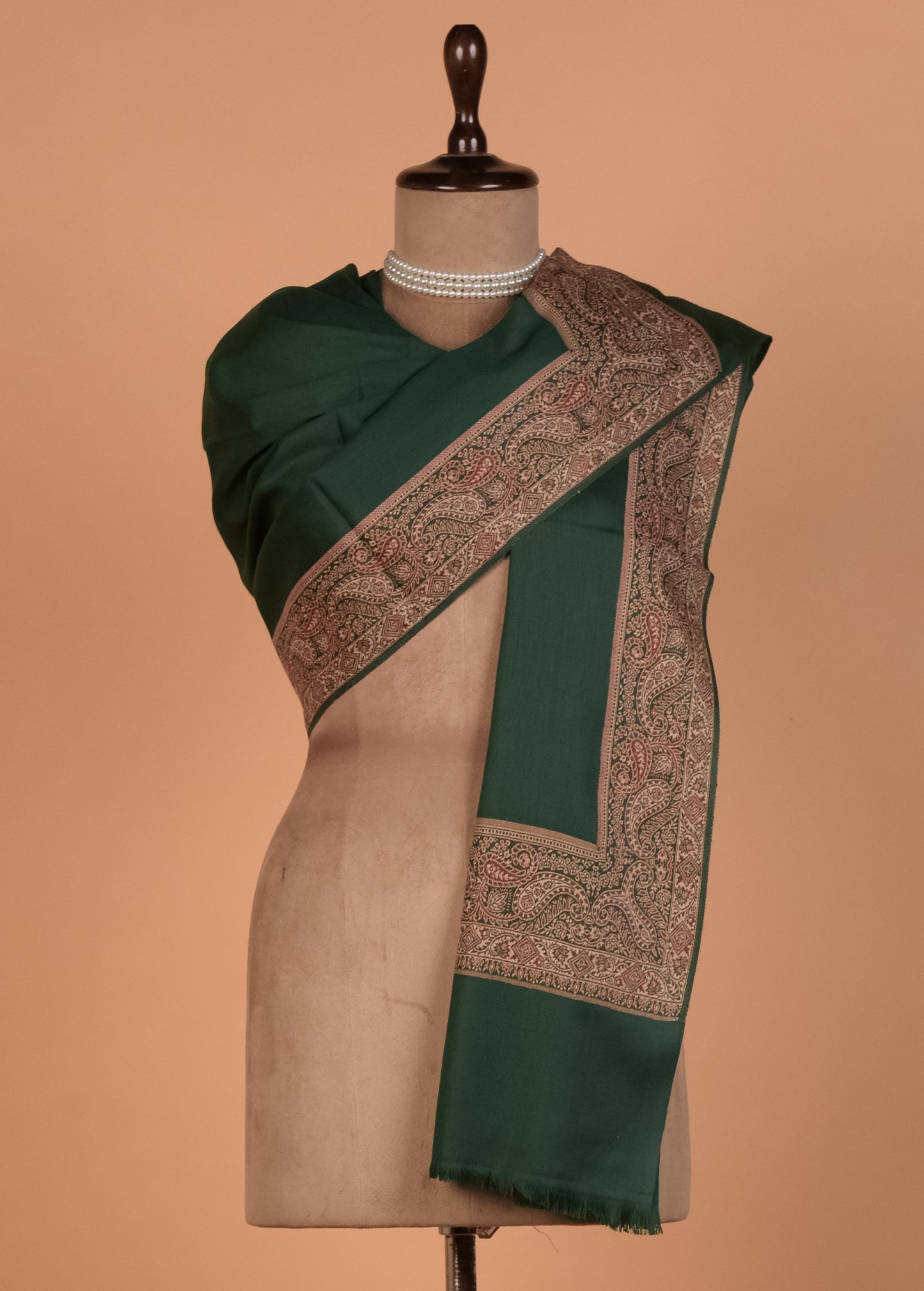 Green Pashmina Shawl