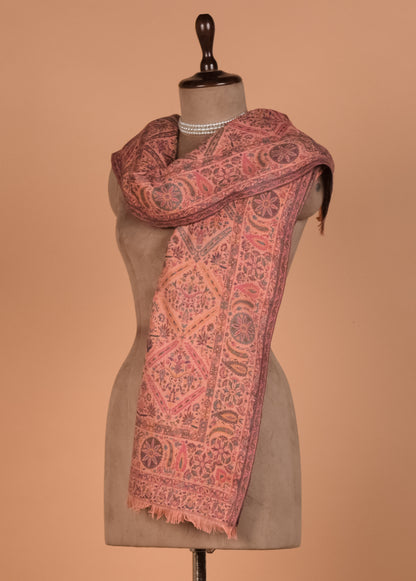 Peach Pashmina Shawl