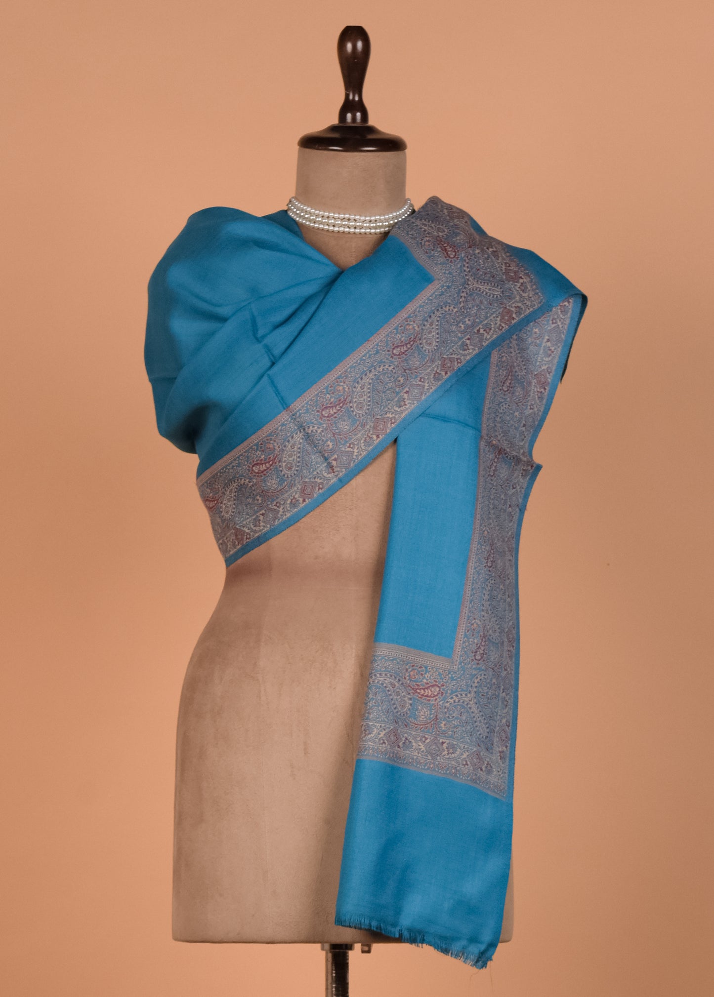Blue Pashmina Shawl