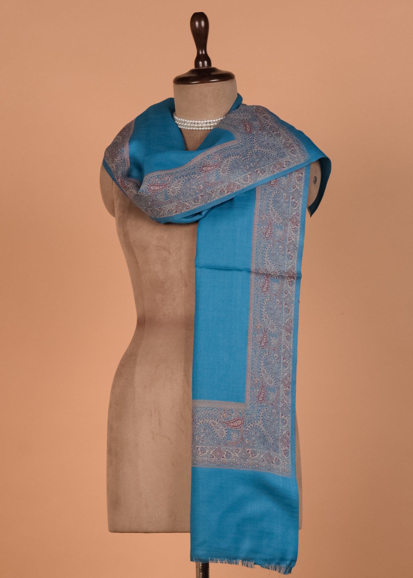 Blue Pashmina Shawl
