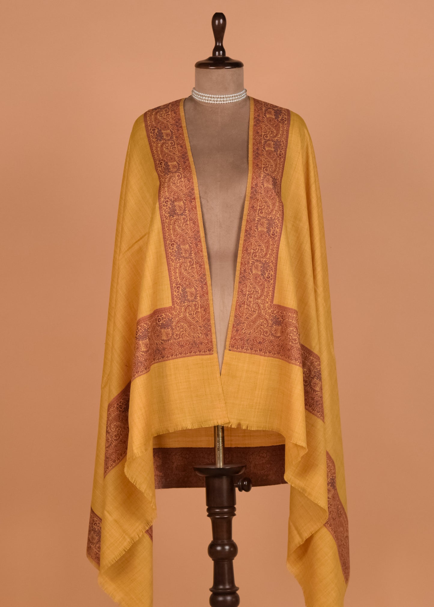 Yellow Pashmina Shawl