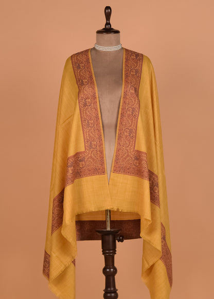 Yellow Pashmina Shawl