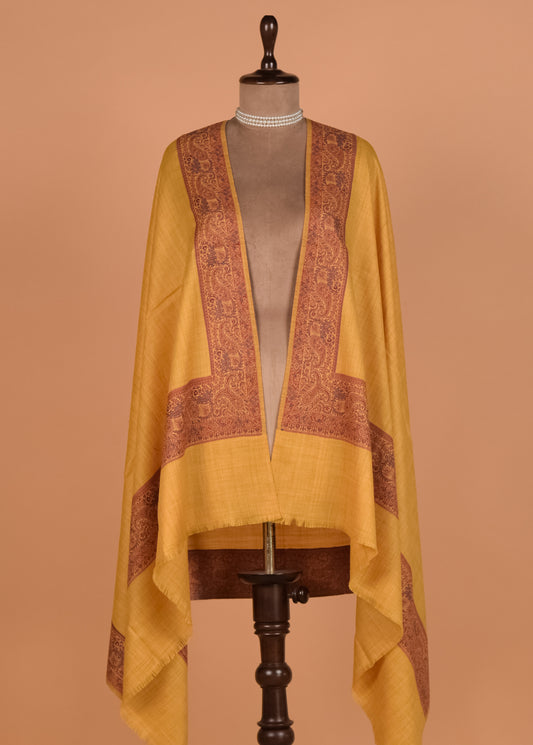 Yellow Pashmina Shawl