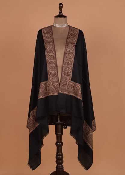 Black Pashmina Shawl