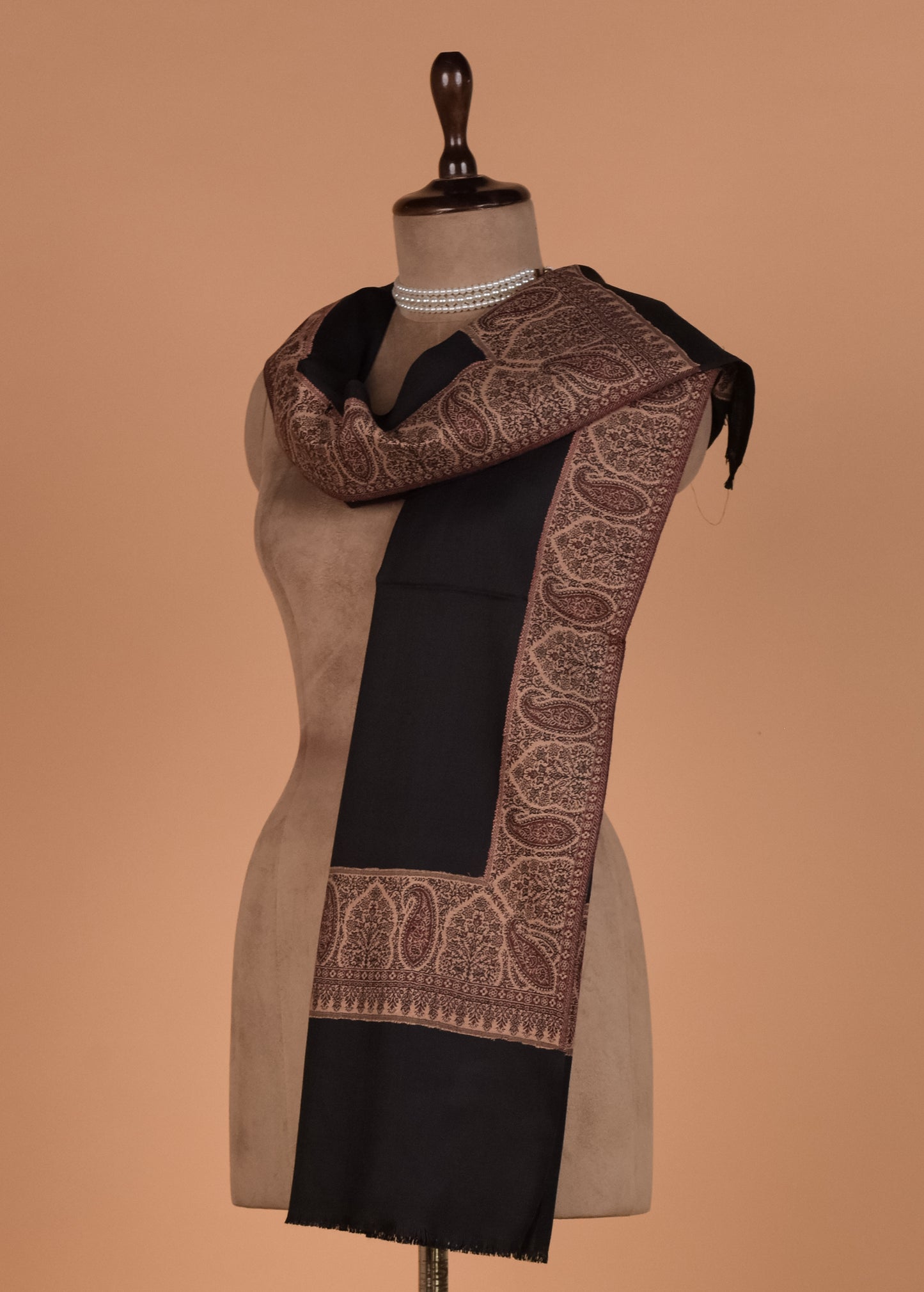 Black Pashmina Shawl