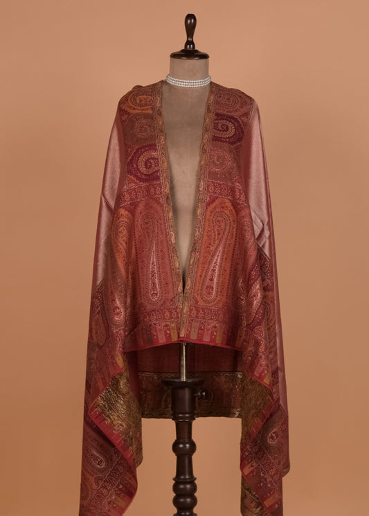 Red Pashmina Shawl
