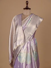 Purple Tissue Kanjeevaram Saree