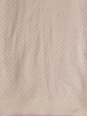 Pink Muslin Cotton Saree