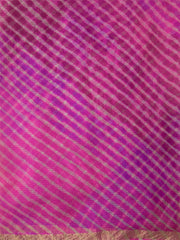 Purple Kota Silk Saree