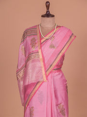 Pink Kota Silk Saree