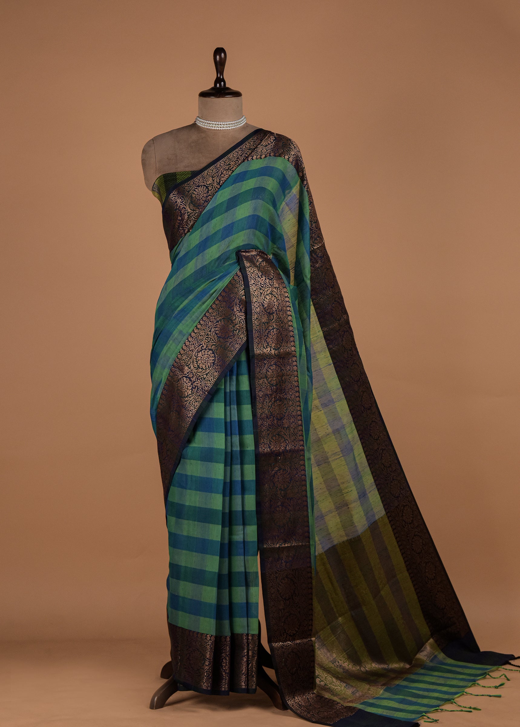 Multicoloured Cotton Saree