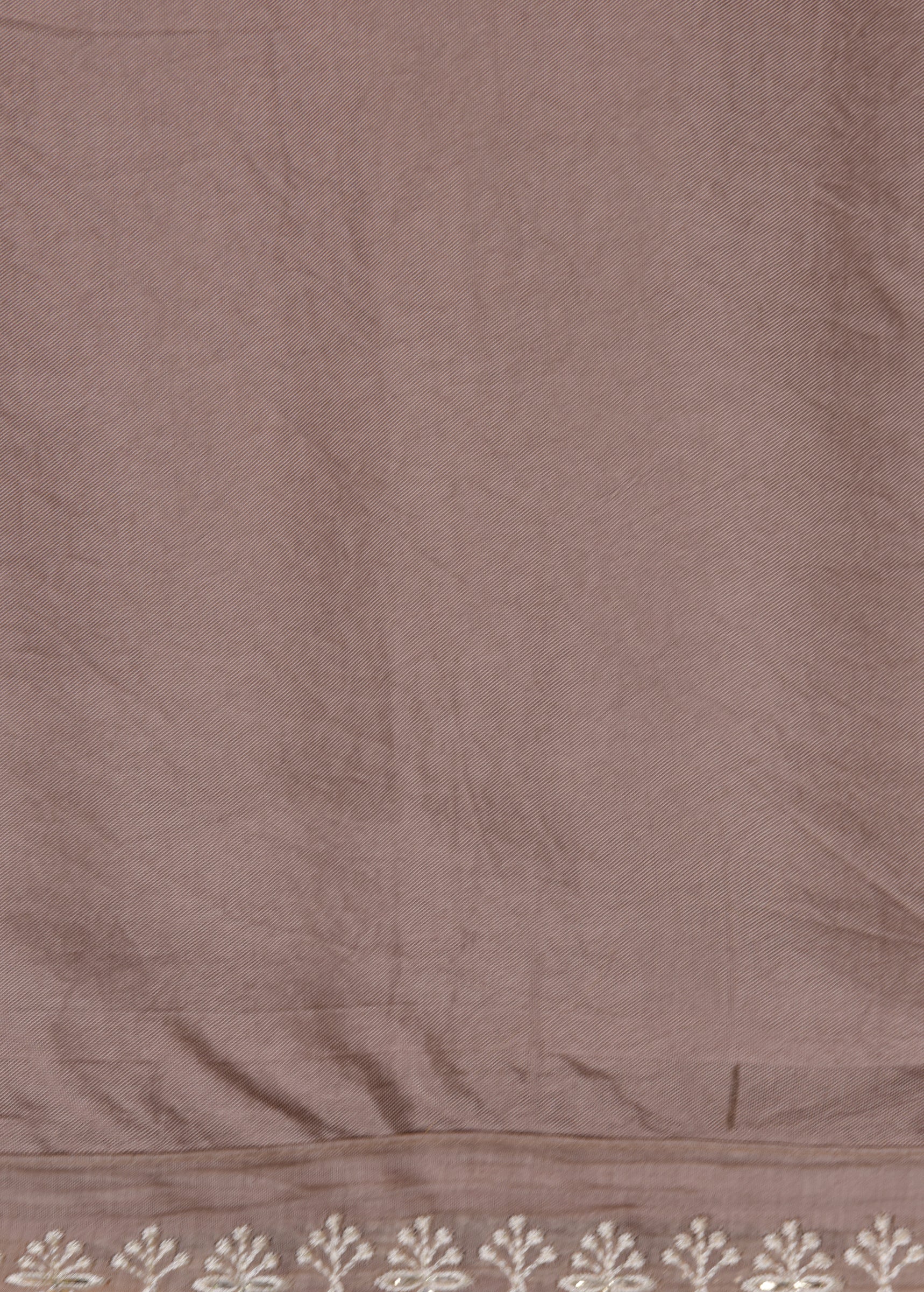 Beige Mul Chanderi Dress Material - Image 4 | Greenways Delhi