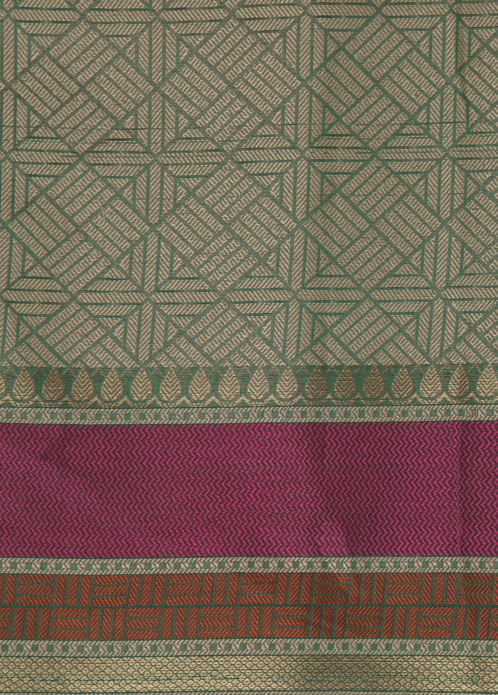 Blue Cotton Saree
