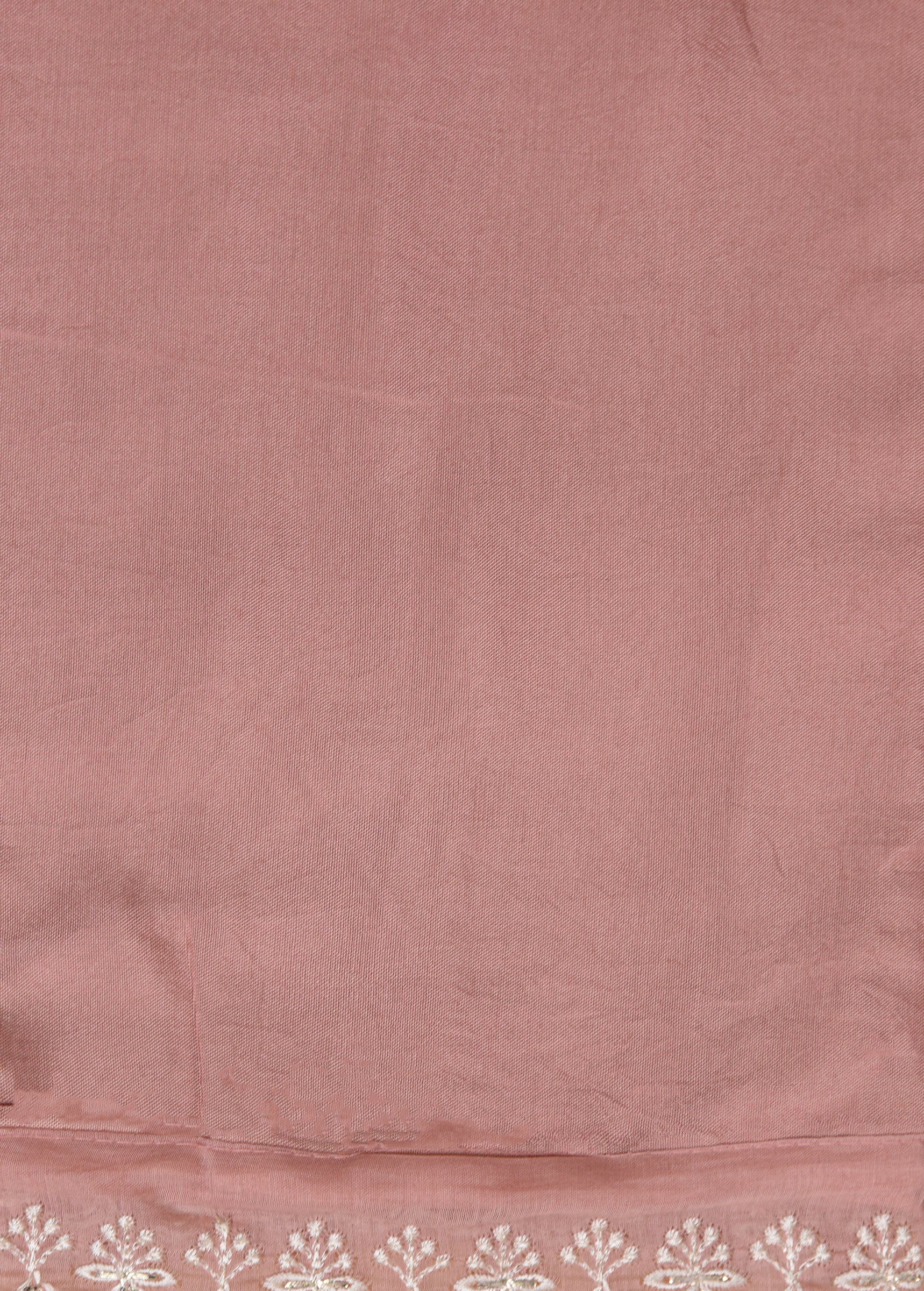 Peach Mul Chanderi Dress Material - Image 4 | Greenways Delhi