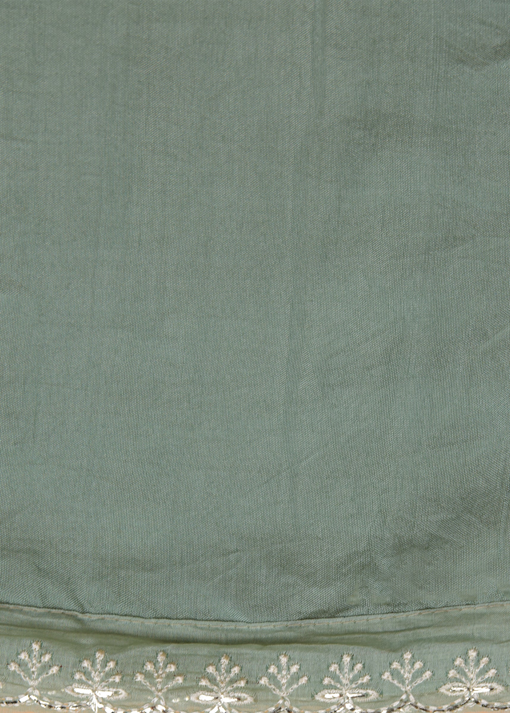 Green Mul Chanderi Dress Material - Image 4 | Greenways Delhi