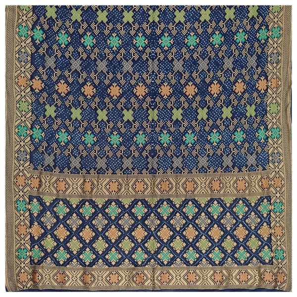 Blue Georgette Dupatta