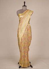 Gold Tissue Silk Banarasi Saree