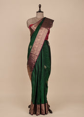 Green Silk Kanjeevaram Saree