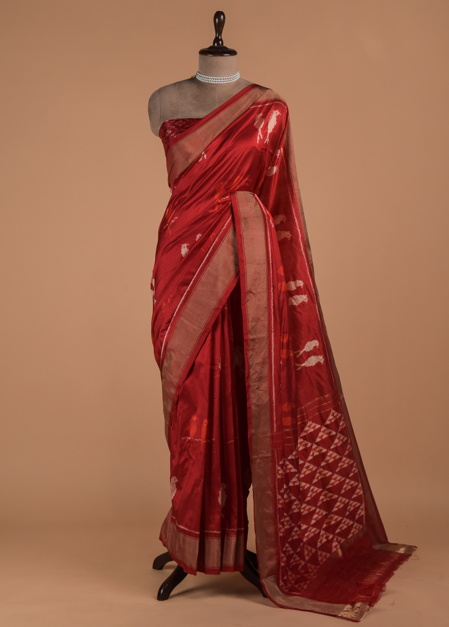 Red Silk Patola Saree