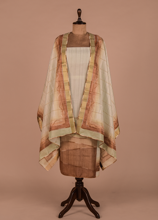 Multicoloured Cotton Dress Material