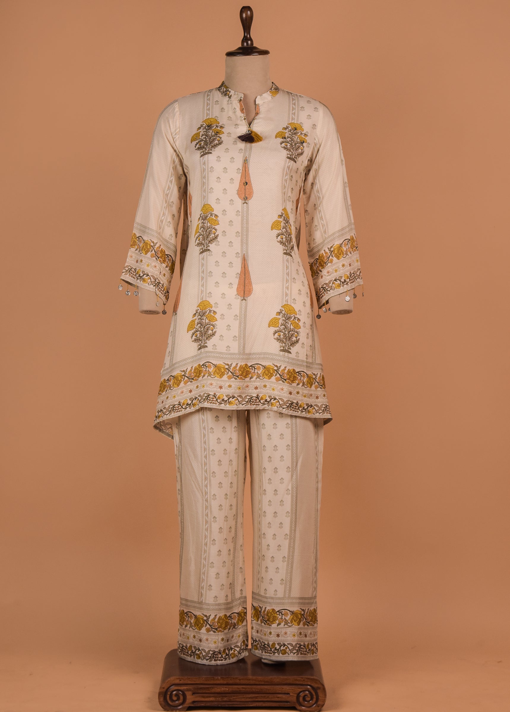 Multicoloured Cotton Coord Set