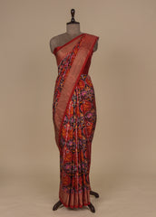 Red Silk Patola Saree