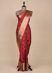 Pink Silk Kanjeevaram Saree