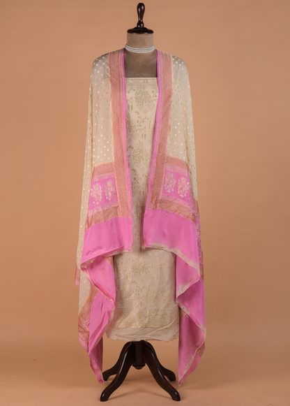 White, Cream & Beige Sarees