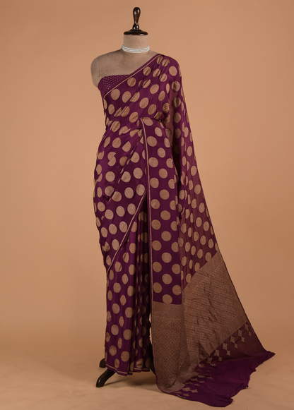 Purple Sarees