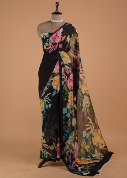 Black Sarees