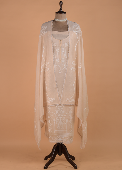 White, Cream & Beige Sarees