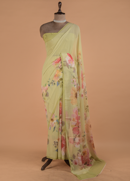 Green Sarees