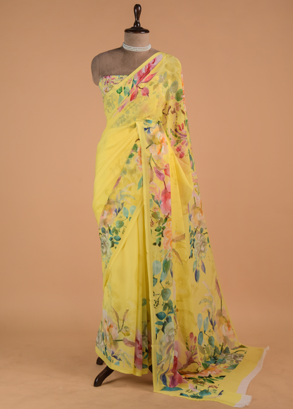 Yellow Sarees