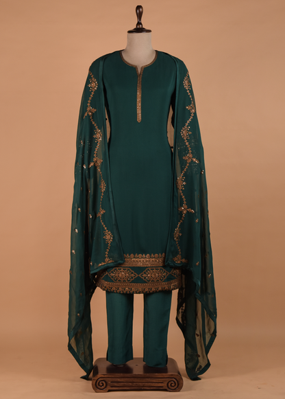 Green Sarees